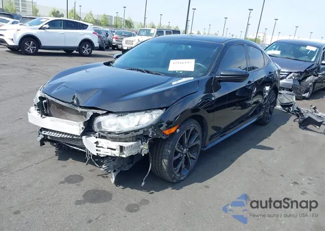 2018 Honda Civic Sport z USA, uszkodzony, nr VIN SHHFK7H47JU411742